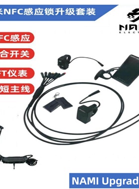 纳米NAMI电动滑板车新款升级NFC仪表组合开关主线总成电动车配件
