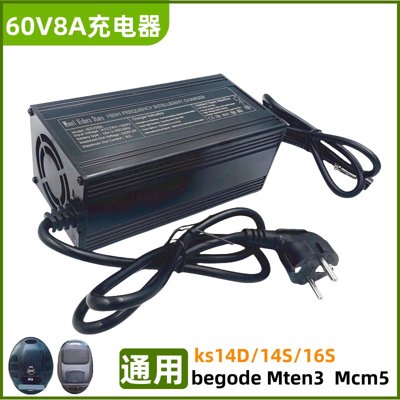 比高德金丛独轮车60V8A充电器