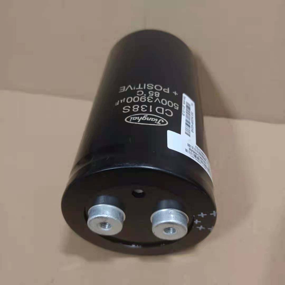 500V电解电容 CD138S 500V3900uF 江海高压带螺栓电解电容 77*143