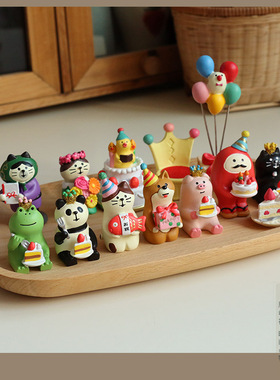 原装进口正版手办七夕小摆件微缩