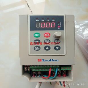 0r7 剪線拆機東洋變頻器075kwvf62ces 盤古設備