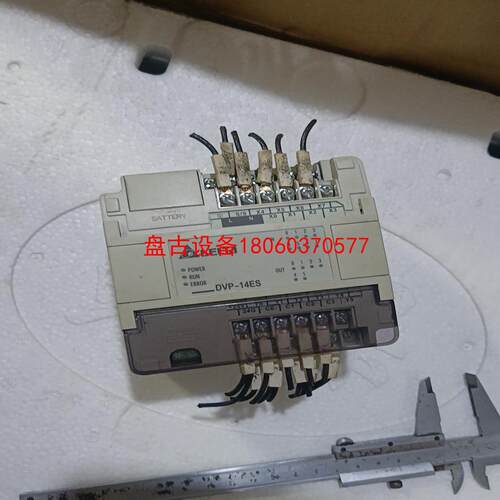 【盘古设备】delta台达台达plc dvp-14es实物图片正常拆