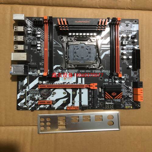 【盘古设备】4个华南x99 zd4主板 质量稳定没问题厂家还有保修