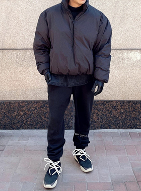 FOG GFKC复线ESSENTIALS羽绒棉服美式潮牌休闲宽松秋冬季外套男