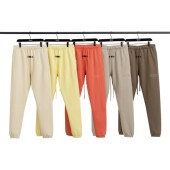 GFKC复线ESSENTIALS美式 潮牌加绒束脚卫裤 男士 FOG 休闲运动长裤 子