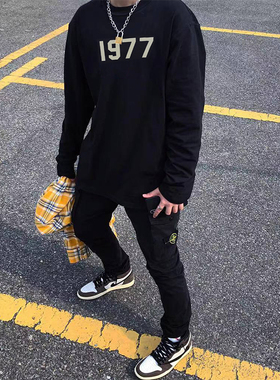 FOG GFKC复线ESSENTIALS休闲1977长袖打底t恤男美式高街潮