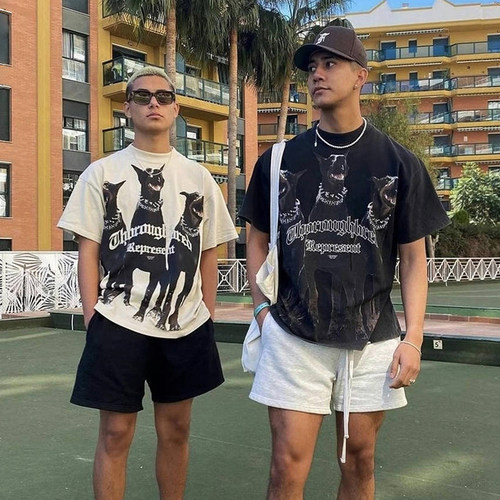 任意对比！REPRESENT美式短袖