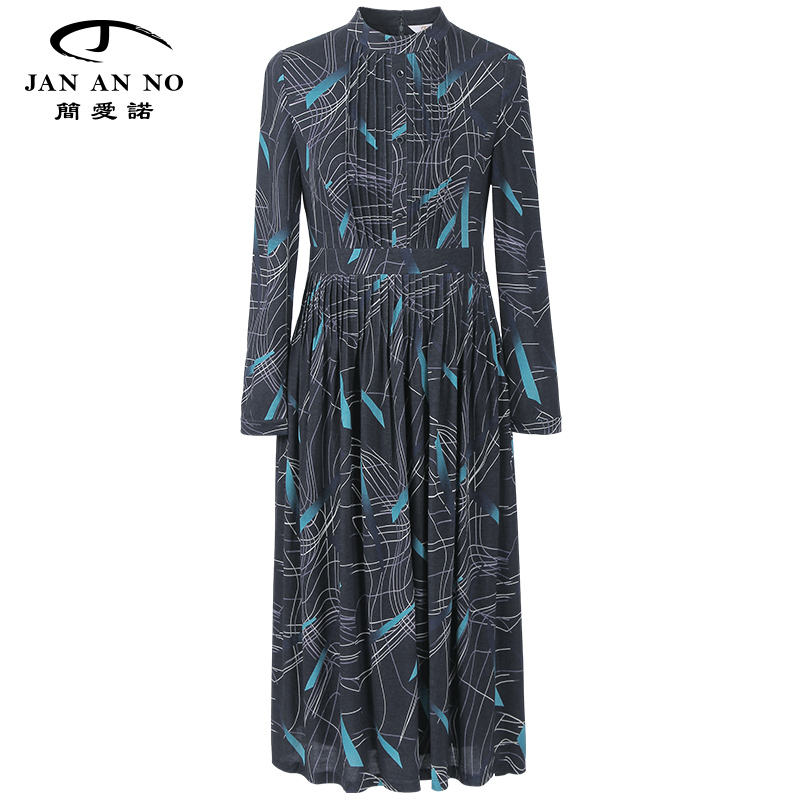 简爱诺羊毛连衣裙女士冬