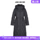 加厚收腰保暖白鹅绒羽绒服冬季 JAN 简爱诺中长款 J2570065YR