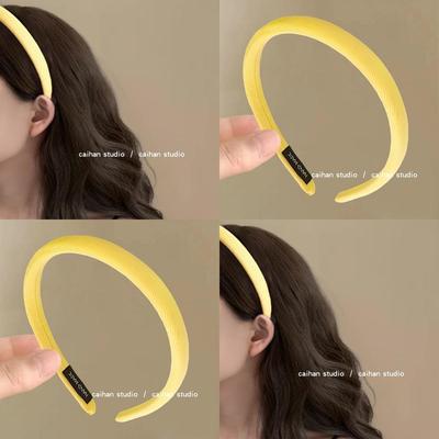 金桔柠檬~刘亦菲同款黄色发箍