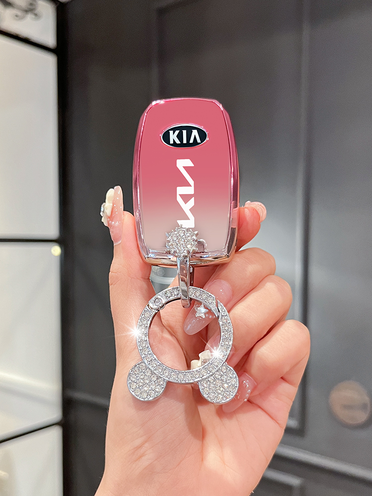 起亚车钥匙包索兰托K3福瑞迪K4K5/kx3傲跑kx7/kx5智跑奕跑女CROSS