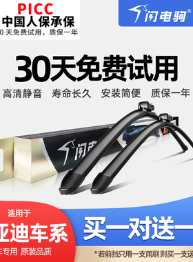 适用比亚迪BYD宋元秦PULS/F6L3G3RS6S7M6唐E2E3E6海豹豚雨刮器片