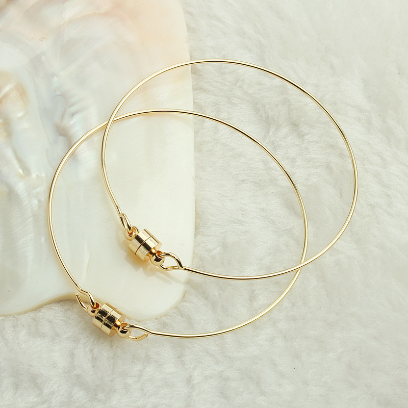 diy镀金万能手链手镯磁铁扣配件