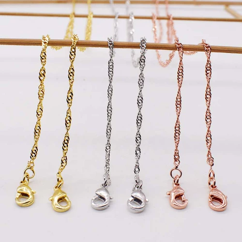 Универсальное ожерелье, цепь, аксессуары, DIY, простой и элегантный дизайн