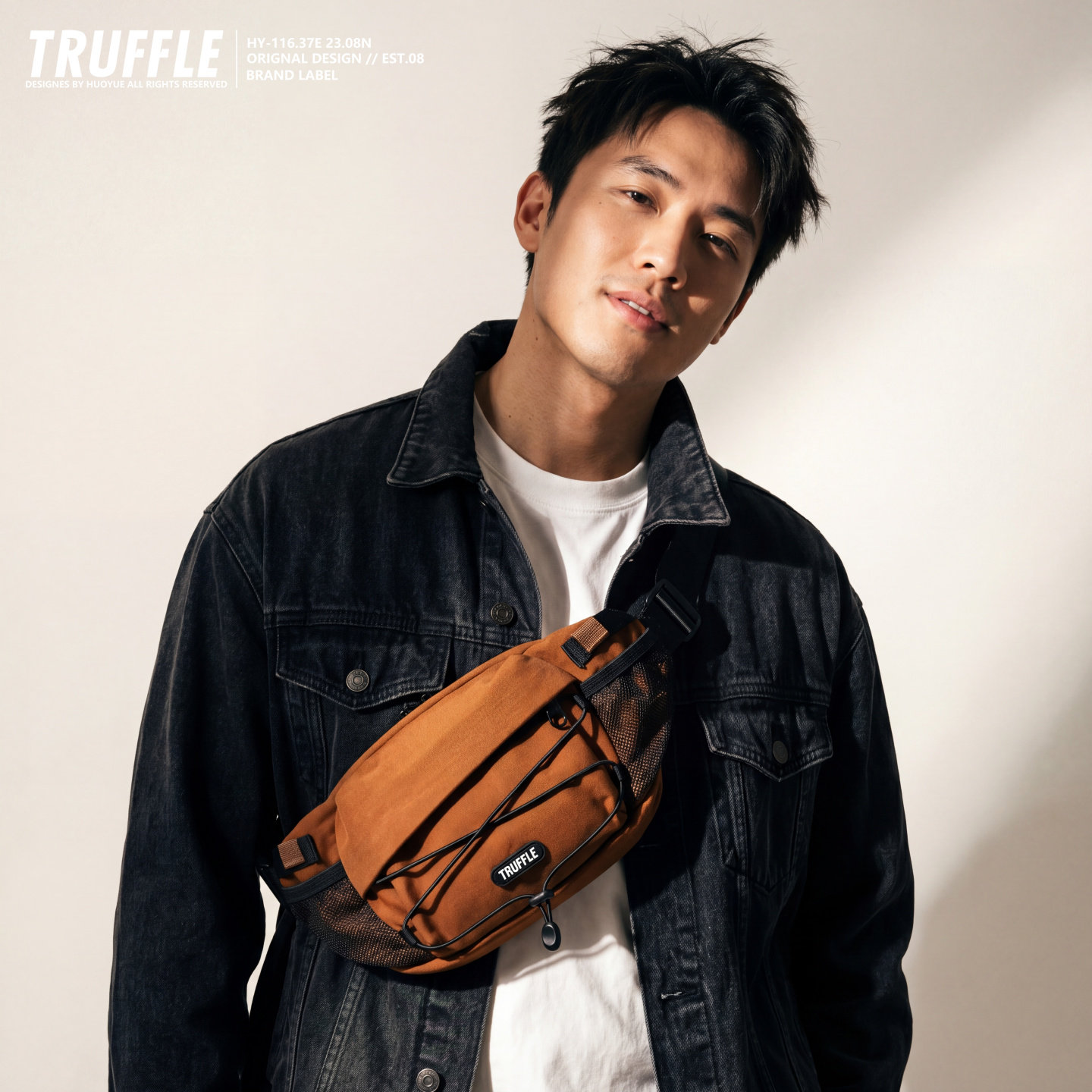 TRUFFLE正品单肩斜挎包男图片