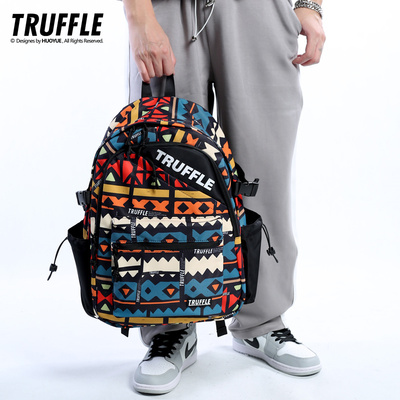 TRUFFLE大容量双肩包男女民族风