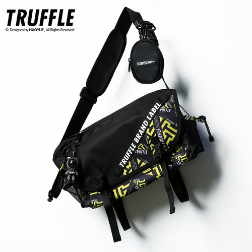 TRUFFLE单肩斜挎包赛博朋克休闲