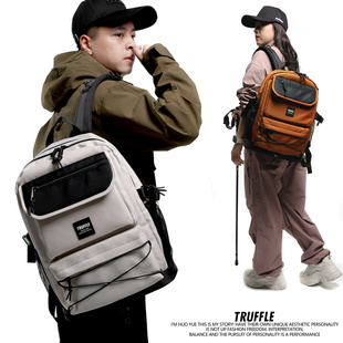TRUFFLE原创双肩包初中小学生书包男大容量大学生旅行背包女