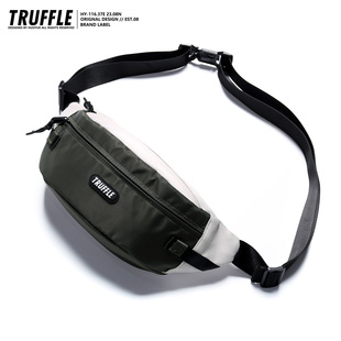 TRUFFLE潮牌原创休闲挎包男士腰包单肩斜挎包女胸包大容量邮差包
