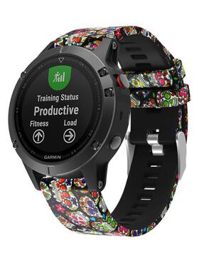 适配garmin佳明S62高尔夫智能Approach s60本能手表印花硅胶表带