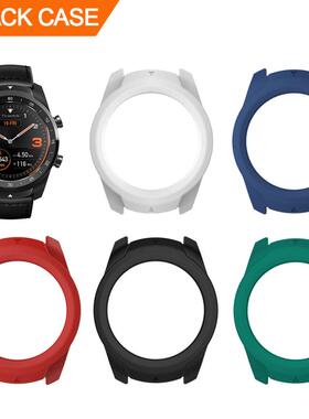 适用智能手表Ticwatch Pro 2020硅胶保护壳4G电镀套安全罩防摔2021
