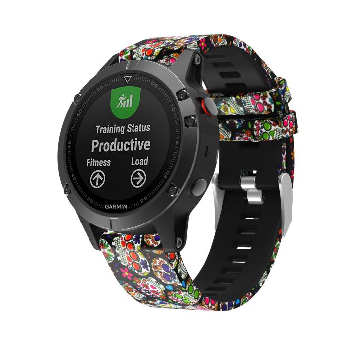 适配garmin佳明tactix8AMOLED泰铁时8太阳能手表印花快拆硅胶表带