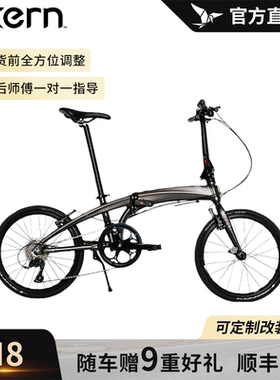 燕鸥tern Verge N8折叠自行车超轻便携可放后备箱小布双折叠20寸