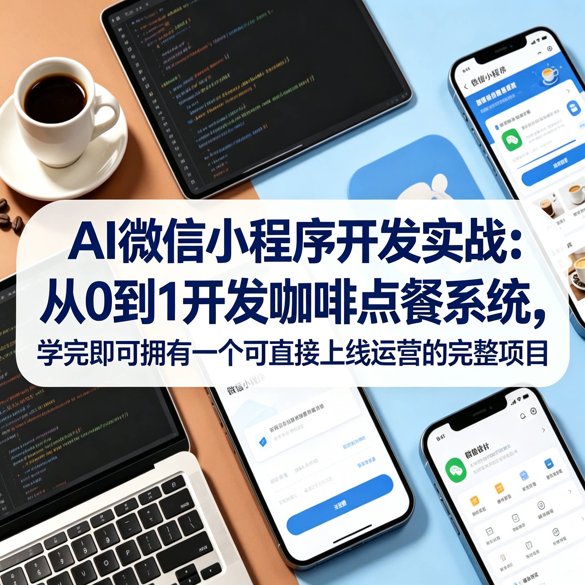 AI微信小程序开发实战：从0到设计素材/源文件