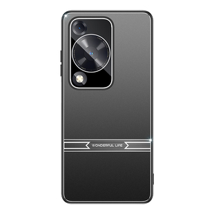 适用于华为畅享70/畅享70Pro/畅享60X手机壳全包镜头磨砂剑锋系列防摔合金保护套轻奢