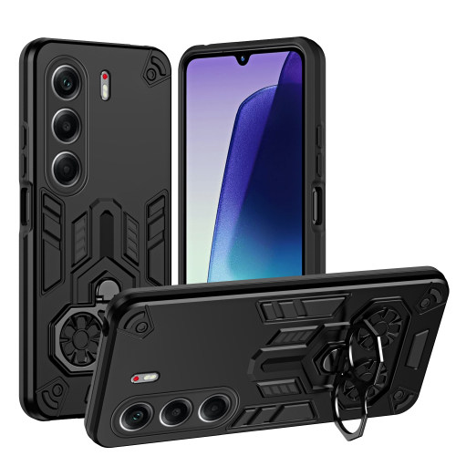 适用于TECNO CAMON 40 4G 国外版手机壳CAMON 40PRO 4G 国外版CAMON 40 PRO 5G金属旋转指环支架防摔二合一