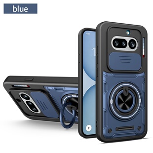 雷神系列推拉窗镜头盖手机壳适用于Nothing Phone 4A指环扣Nothing Phone 4A PRO旋转支架车载磁吸
