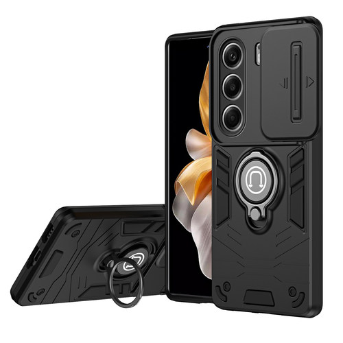 适用于传音INFINIX TECNO CAMON 40Pro手机壳推拉窗镜头保护指环支架机甲防摔防滑保护套车载磁吸硬壳