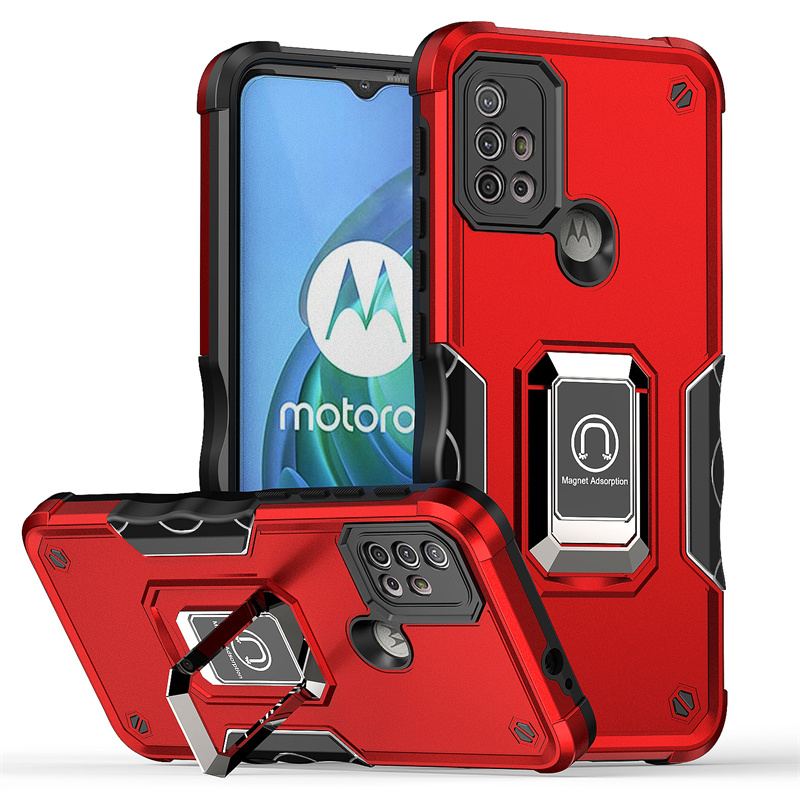 适用于摩托罗拉MOTO G30军工级手机壳G20车载磁吸G10自带支架防摔全包保护套硬壳