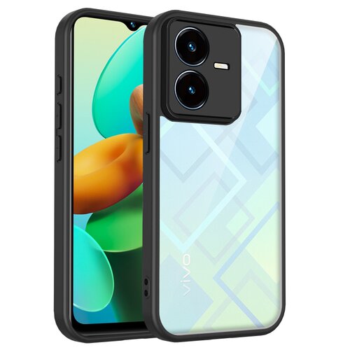 磨砂半透明手机壳适用于VIVO Y22 4G国外/Y22S国外硬壳简约高级感抗油抗污男女款亲肤感