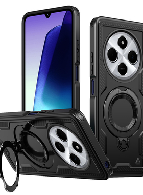 适用于红米14C手机壳Redmi14R/小米POCO C75车载磁吸红米13C/红米13R支架/POCOC65/红米12C/红米15C/POCOC85