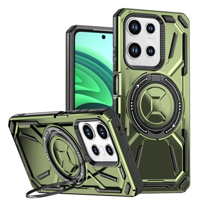 适用于摩托罗拉Motorola MOTO G STYLUS 5G 2025/G STYLUS 5G 2026支架手机壳加厚防摔军士级保护套