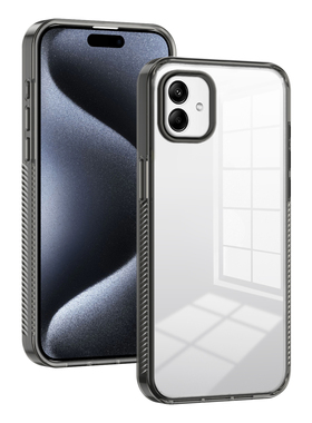 适用于三星Galaxy A04手机壳三星Galaxy A04E透明防滑亚克力防摔硬壳保护套减震耐磨新款男女