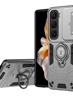 适用于infinix Hot 60I手机壳推拉窗镜头保护指环支架机甲防摔防滑保护套车载磁吸硬壳
