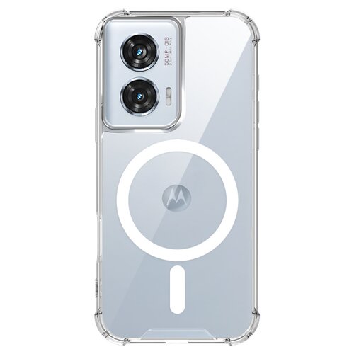强磁吸适用于Motorola Moto Edge 50 Fusion四角防摔手机壳MOTO Edge G85 5G无线充Moto S50 Neo 5G