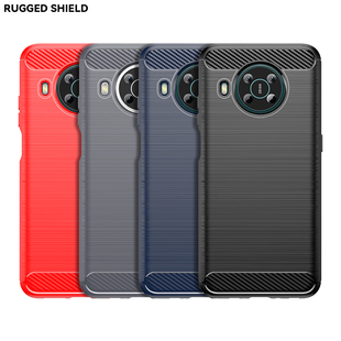 适用于诺基亚Nokia X20手机壳诺基亚Nokia X10拉丝纤维纹超薄软壳防摔保护套
