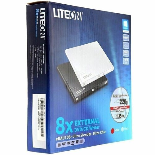 建兴刻录机外置USB光驱DVD刻录ebau108外接电脑笔记本驱动