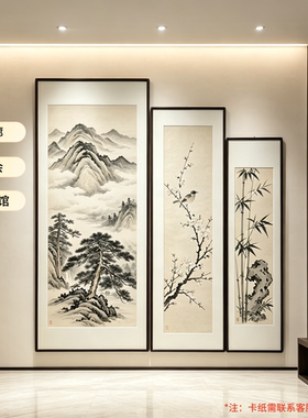 画展专用实木画框可定制装裱空框