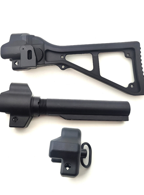 锦明19后托拖20代折叠转接器mp5尼龙ar托芯心配件mp5k无托后盖