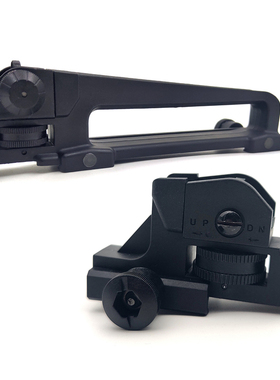 尼龙提拔CQB锦明9司骏锋加盛司马m4可调准心j9机械后瞄准配件slr