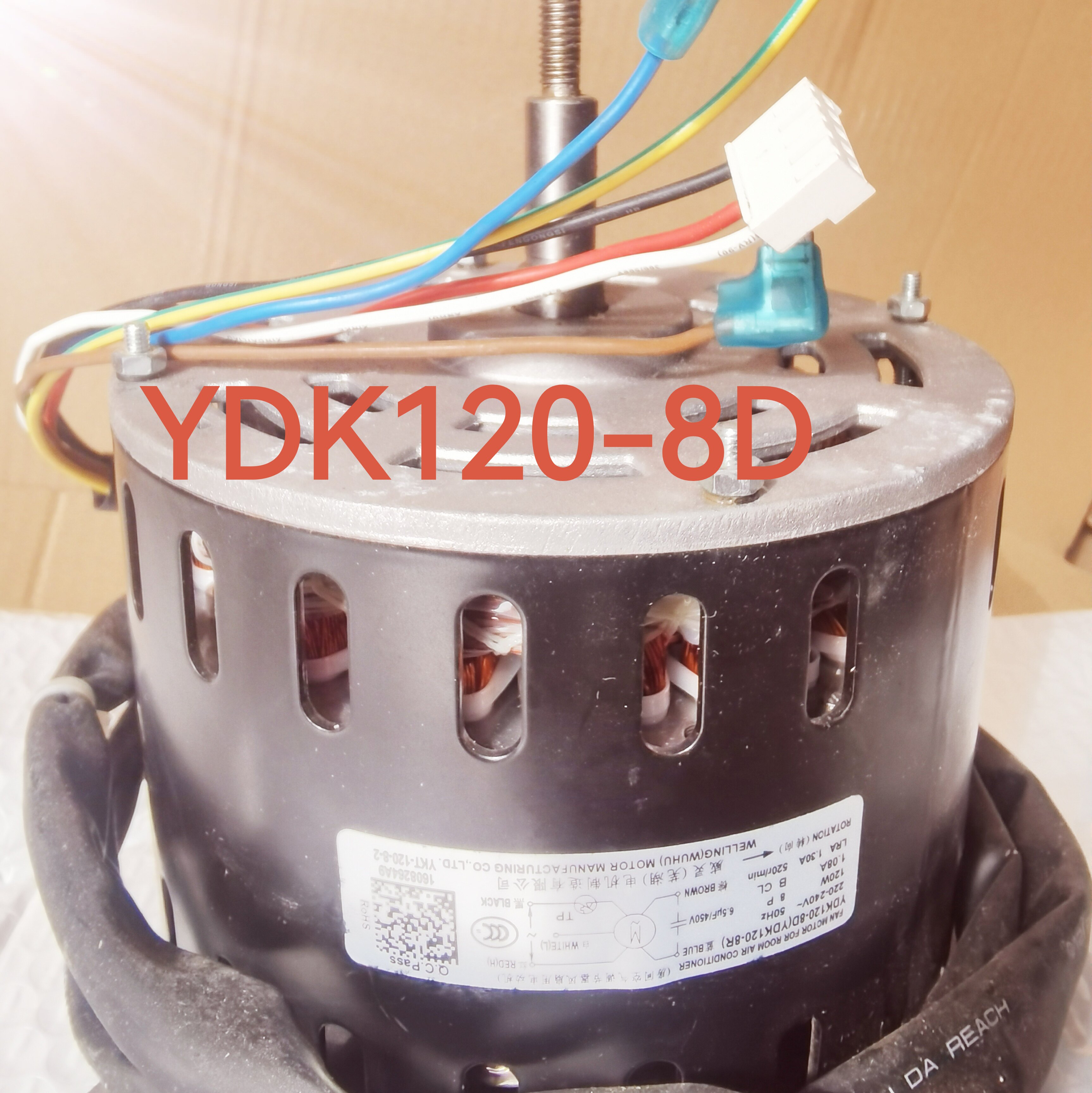 顺丰发用于美的柜机内机离心电机小状元1/1.5p空调外机黑色风扇叶