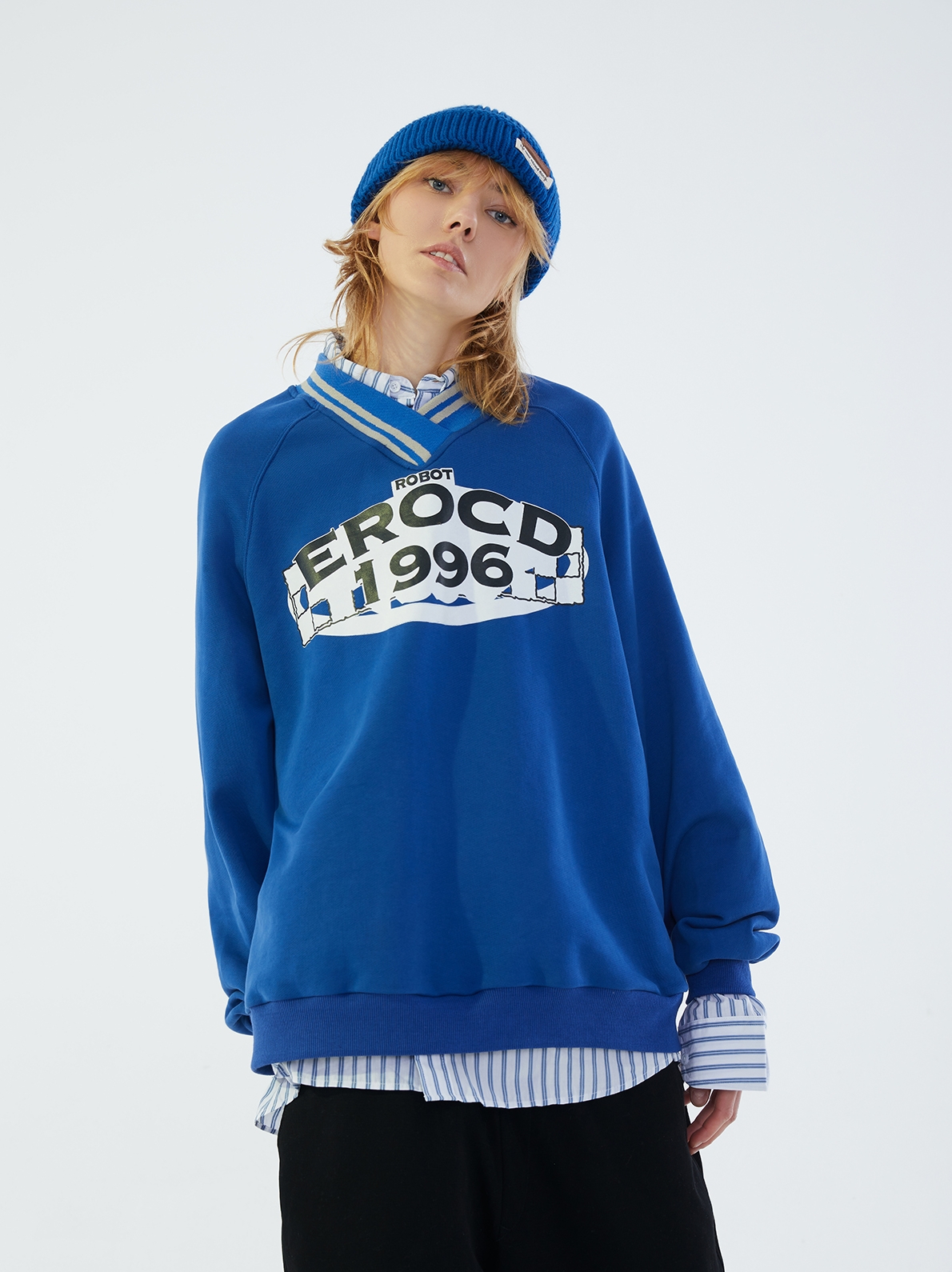 EROCD潮百搭卫衣圆领宽松