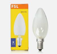 Foshan FSL spherical candle, E27 old-fashioned pointed bulb, E14 tungsten filament tail-end bulb, specially designed for table lamps with adjustable light thumbnail 4