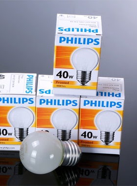 标准光源2700k对色灯箱灯泡40W飞利浦e27对色箱专用学生学习灯泡