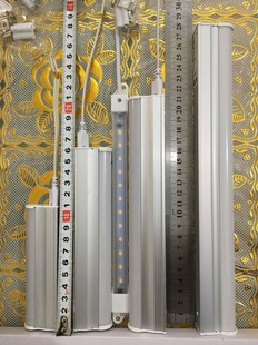 T5日光灯管酒柜子鱼缸植物灯0.2m展柜玻璃货架0.8短灯条0.4米0.5M