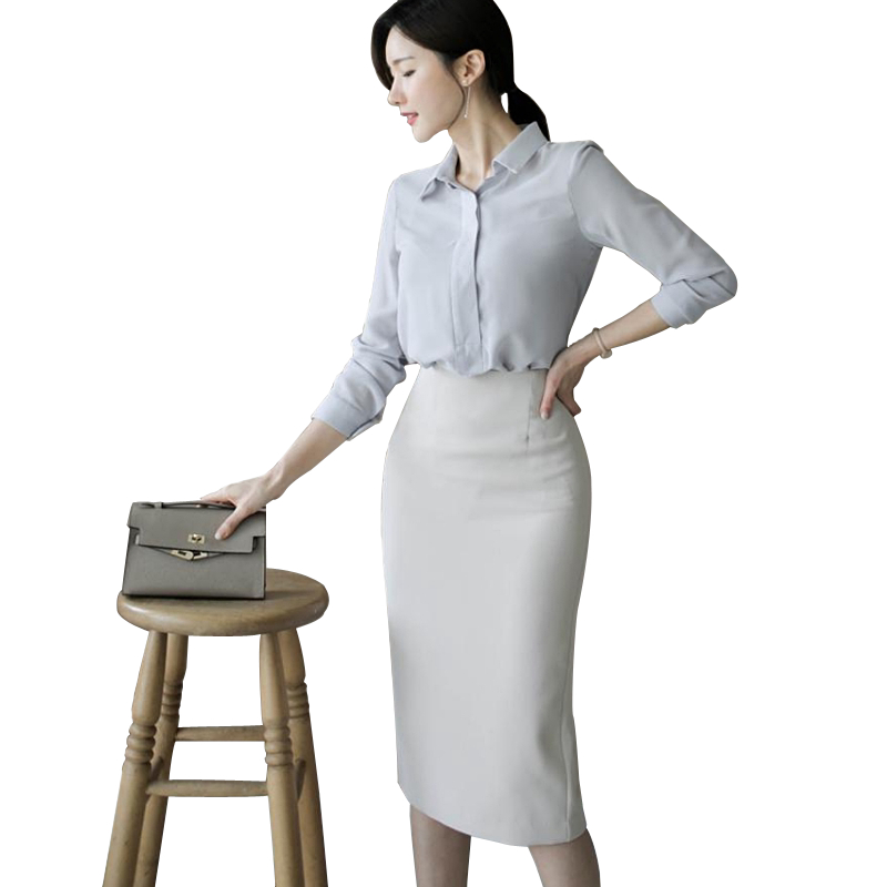 半身裙春夏中长款显瘦纯色百搭